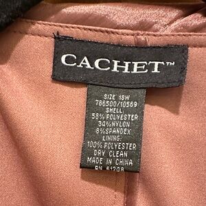Cachet  copper color Evening wear blouse!